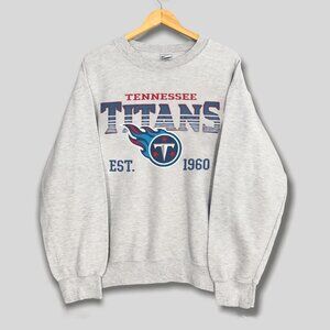 Vintage Tennessee Titans EST 1960 Team Logo Unisex Sweatshirt, NFL Shirt Tee
